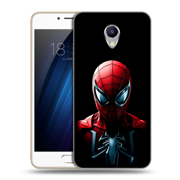 Силиконовый чехол на Meizu M5 Note с принтом Spiderman Человек паук Силиконовый чехол на Meizu M5 Note с принтом Spiderman Человек паук