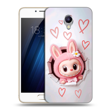 Силиконовый чехол на Meizu M5 Note с принтом Labubu Лабубу Силиконовый чехол на Meizu M5 Note с принтом Labubu Лабубу