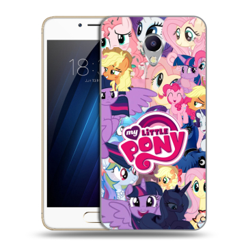 Силиконовый чехол на Meizu M5 Note с принтом My little pony Дружба чудо Силиконовый чехол на Meizu M5 Note с принтом My little pony Дружба чудо