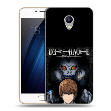 Силиконовый чехол на Meizu M5 Note с принтом Death note Тетрадь смерти Силиконовый чехол на Meizu M5 Note с принтом Death note Тетрадь смерти