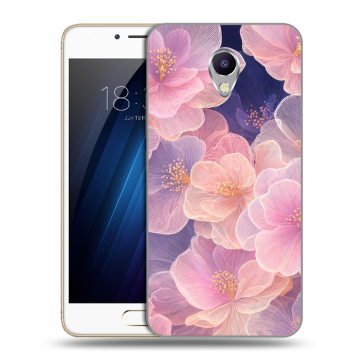 Силиконовый чехол на Meizu M5 Note с принтом женский Силиконовый чехол на Meizu M5 Note с принтом женский