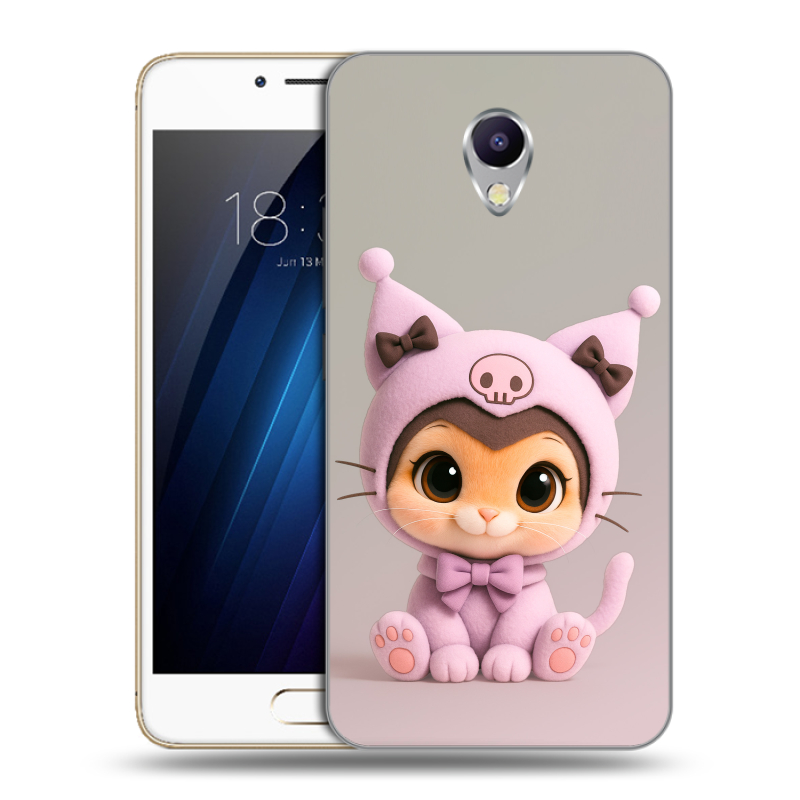 Силиконовый чехол на Meizu M5 Note с принтом Куроми Kuromi Силиконовый чехол на Meizu M5 Note с принтом Куроми Kuromi
