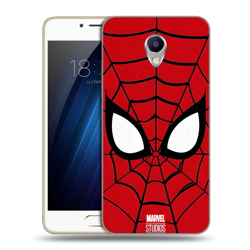 Силиконовый чехол на Meizu M5 Note с принтом человек паук spiderman Силиконовый чехол на Meizu M5 Note с принтом человек паук spiderman