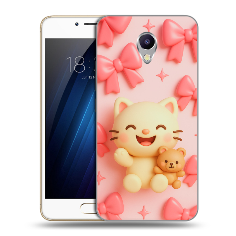 Силиконовый чехол на Meizu M5 Note с принтом для девочек Силиконовый чехол на Meizu M5 Note с принтом для девочек