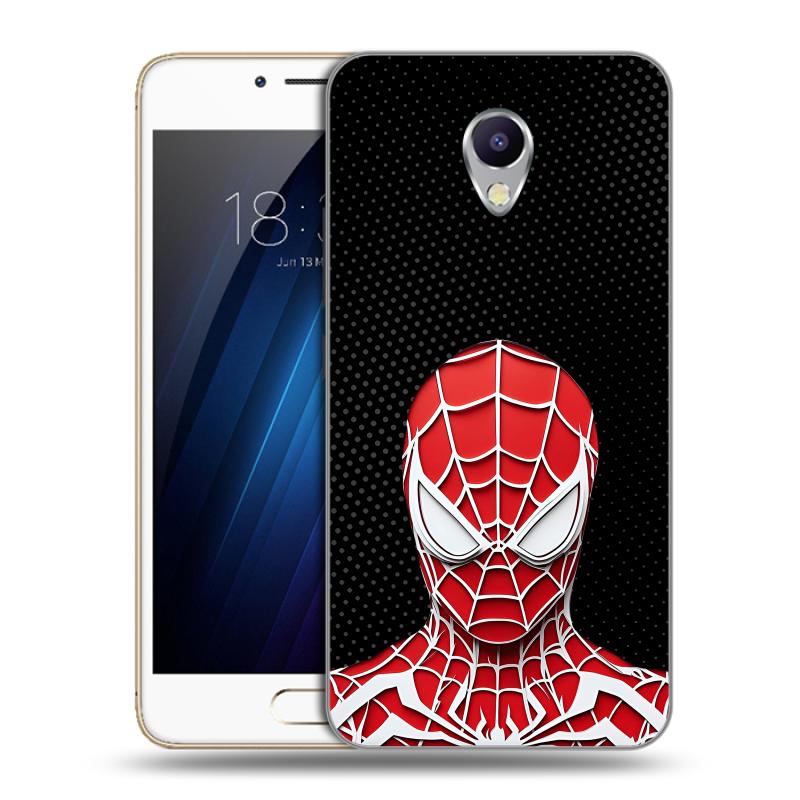 Силиконовый чехол на Meizu M5 Note с принтом человек паук spiderman Силиконовый чехол на Meizu M5 Note с принтом человек паук spiderman