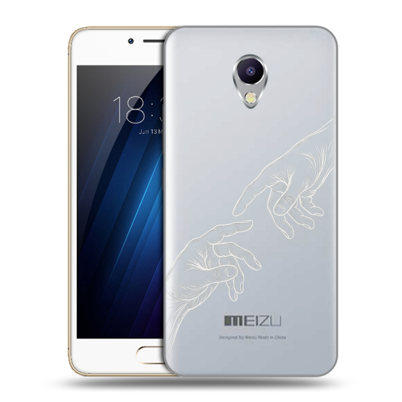 Силиконовый чехол на Meizu M5 Note с принтом Сотворение мира Силиконовый чехол на Meizu M5 Note с принтом Сотворение мира