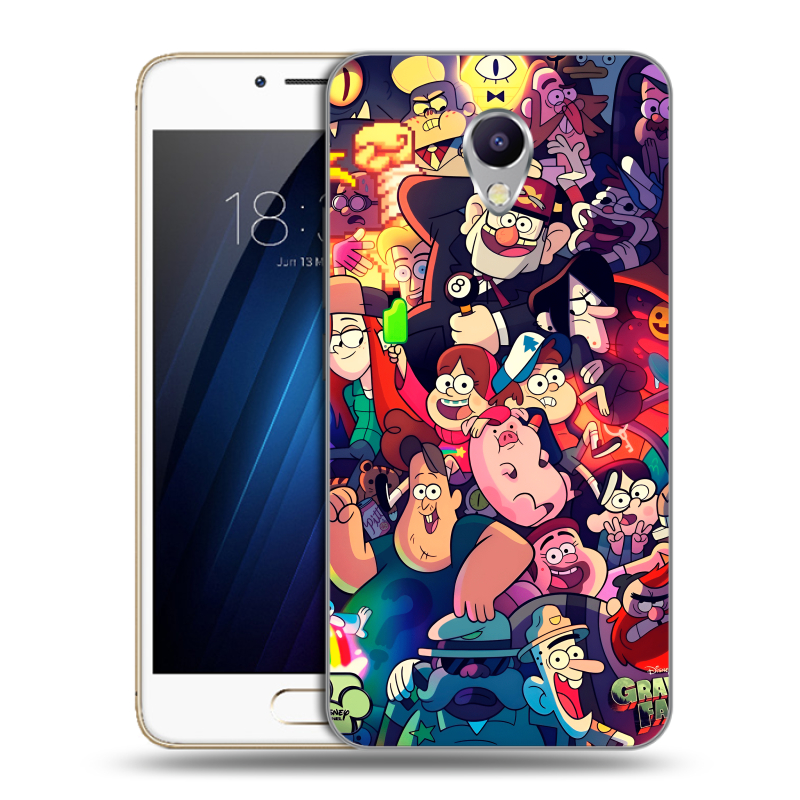Силиконовый чехол на Meizu M5 Note с принтом Gravity Falls Гравити Фолз Силиконовый чехол на Meizu M5 Note с принтом Gravity Falls Гравити Фолз