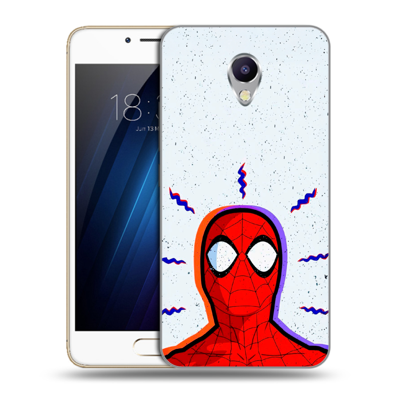 Силиконовый чехол на Meizu M5 Note с принтом Spiderman Человек паук Силиконовый чехол на Meizu M5 Note с принтом Spiderman Человек паук