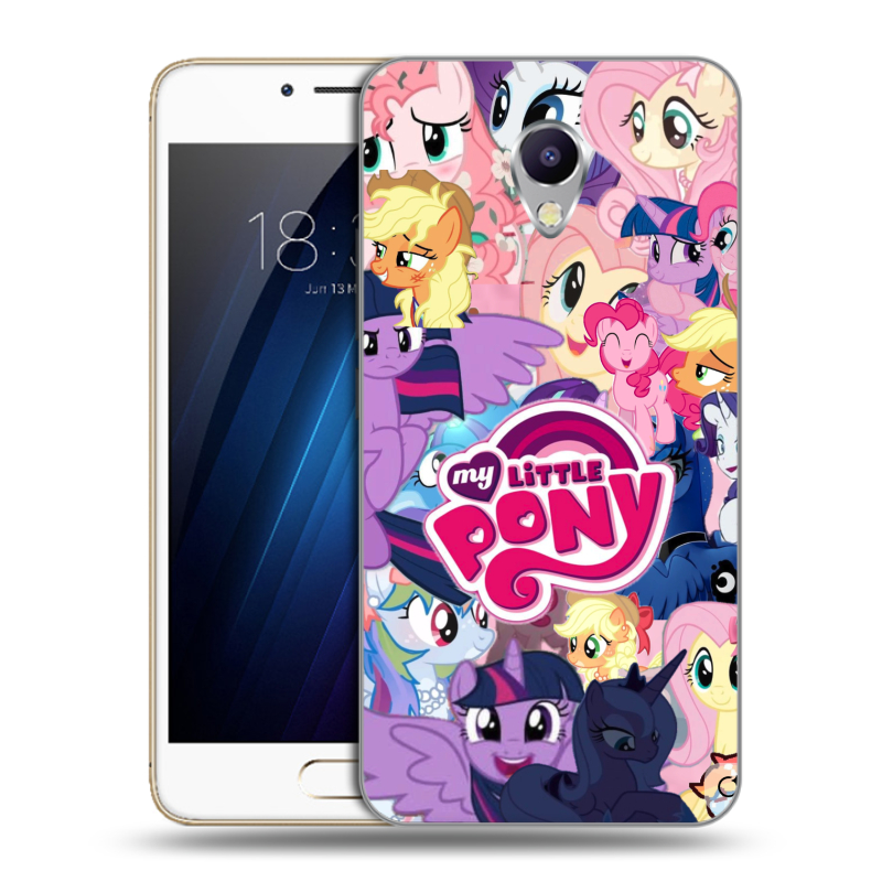 Силиконовый чехол на Meizu M5 Note с принтом My little pony Дружба чудо Силиконовый чехол на Meizu M5 Note с принтом My little pony Дружба чудо