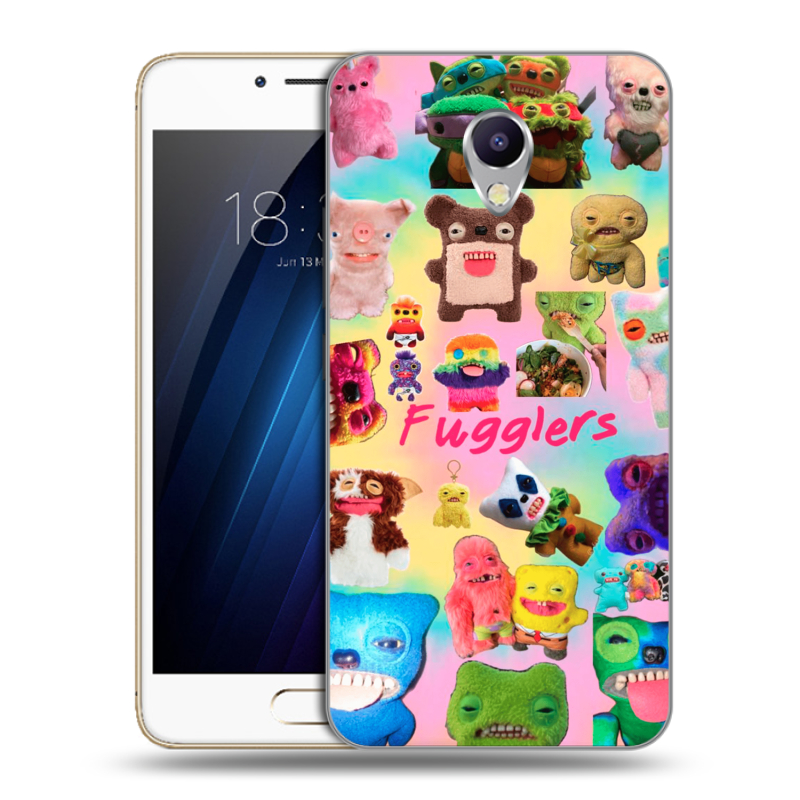 Силиконовый чехол на Meizu M5 Note с принтом Флагер Fuggler Силиконовый чехол на Meizu M5 Note с принтом Флагер Fuggler