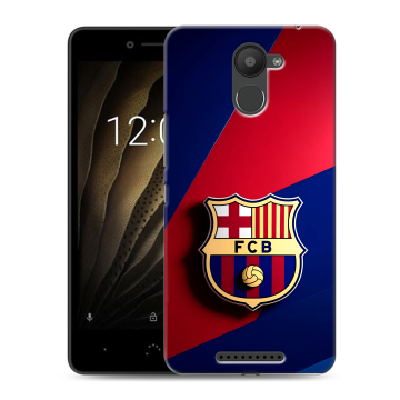Силиконовый чехол на BQ Aquaris U с принтом Барселона Barcelona Силиконовый чехол на BQ Aquaris U с принтом Барселона Barcelona