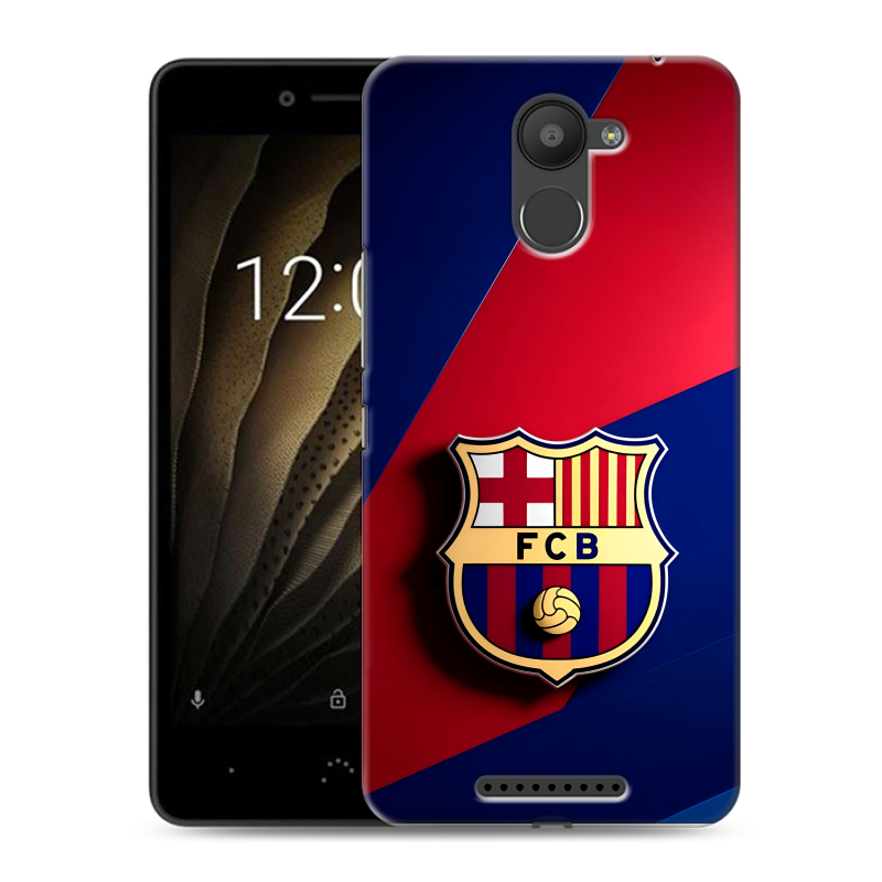 Силиконовый чехол на BQ Aquaris U с принтом Барселона Barcelona Силиконовый чехол на BQ Aquaris U с принтом Барселона Barcelona
