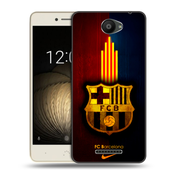 Силиконовый чехол на BQ Aquaris U Lite с принтом Барселона Barcelona Силиконовый чехол на BQ Aquaris U Lite с принтом Барселона Barcelona
