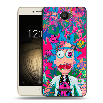 Силиконовый чехол на BQ Aquaris U Lite с принтом Рик и Морти Rick Morty Силиконовый чехол на BQ Aquaris U Lite с принтом Рик и Морти Rick Morty