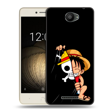 Силиконовый чехол на BQ Aquaris U Lite с принтом One Piece Ван Пис