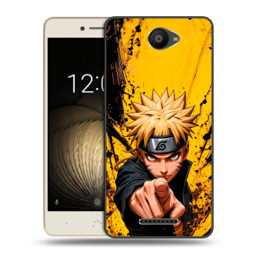 Силиконовый чехол на BQ Aquaris U Lite с принтом Naruto Наруто Силиконовый чехол на BQ Aquaris U Lite с принтом Naruto Наруто