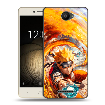 Силиконовый чехол на BQ Aquaris U Lite с принтом Аниме Наруто Naruto Силиконовый чехол на BQ Aquaris U Lite с принтом Аниме Наруто Naruto