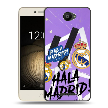 Силиконовый чехол на BQ Aquaris U Lite с принтом Real Madrid Реал Мадрид Силиконовый чехол на BQ Aquaris U Lite с принтом Real Madrid Реал Мадрид