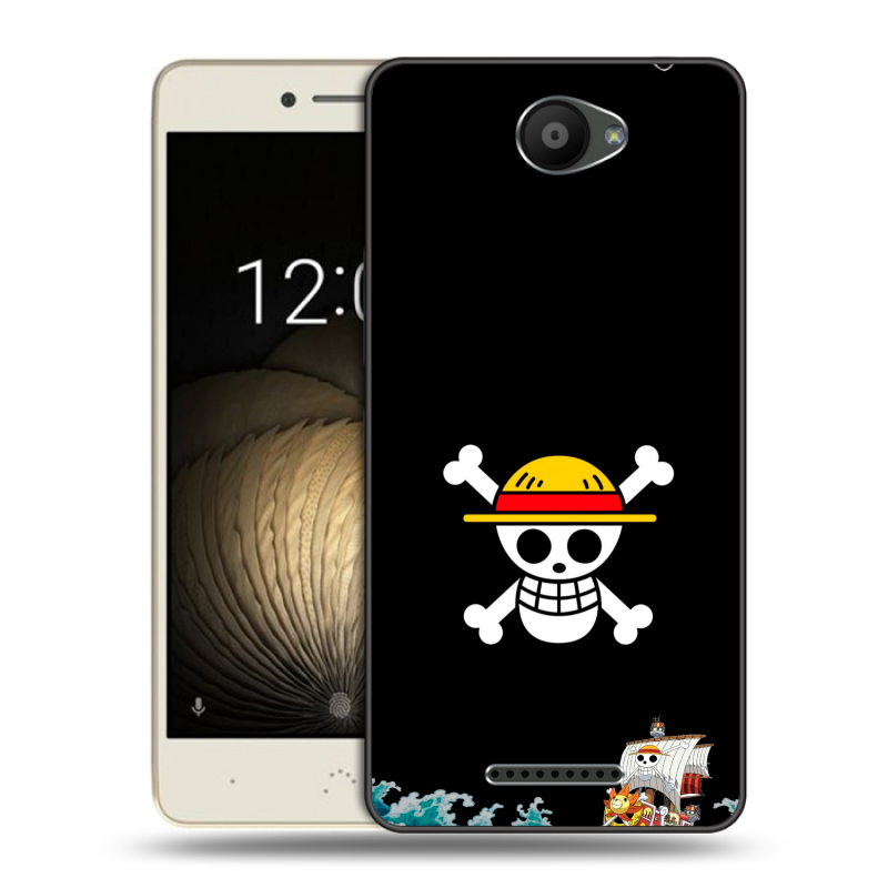 Силиконовый чехол на BQ Aquaris U Lite с принтом One Piece Ван Пис Силиконовый чехол на BQ Aquaris U Lite с принтом One Piece Ван Пис