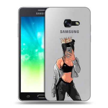 Силиконовый противоударный чехол на Samsung Galaxy A3 (2017) с принтом Женские принты Силиконовый противоударный чехол на Samsung Galaxy A3 (2017) с принтом Женские принты
