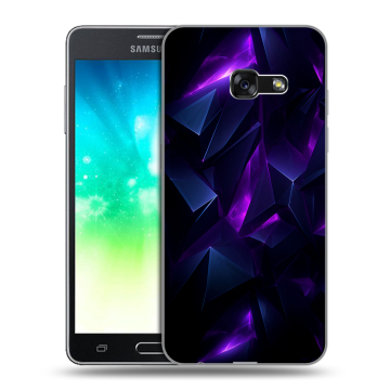 Силиконовый противоударный чехол на Samsung Galaxy A3 (2017) с принтом Абстракиция