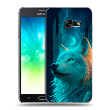 Силиконовый противоударный чехол на Samsung Galaxy A3 (2017) с принтом бабочки саккура Силиконовый противоударный чехол на Samsung Galaxy A3 (2017) с принтом бабочки саккура
