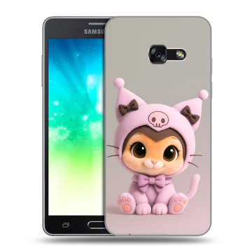 Силиконовый противоударный чехол на Samsung Galaxy A3 (2017) с принтом Куроми Kuromi 