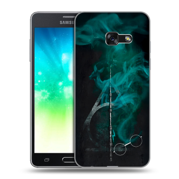 Силиконовый противоударный чехол на Samsung Galaxy A3 (2017) с принтом Гарри Поттер Harry Potter