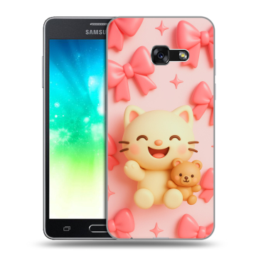 Силиконовый противоударный чехол на Samsung Galaxy A3 (2017) с принтом для девочек Силиконовый противоударный чехол на Samsung Galaxy A3 (2017) с принтом для девочек