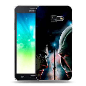 Силиконовый противоударный чехол на Samsung Galaxy A3 (2017) с принтом Гарри Поттер Harry Potter Силиконовый противоударный чехол на Samsung Galaxy A3 (2017) с принтом Гарри Поттер Harry Potter