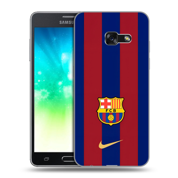 Силиконовый противоударный чехол на Samsung Galaxy A3 (2017) с принтом Барселона Barcelona Силиконовый противоударный чехол на Samsung Galaxy A3 (2017) с принтом Барселона Barcelona