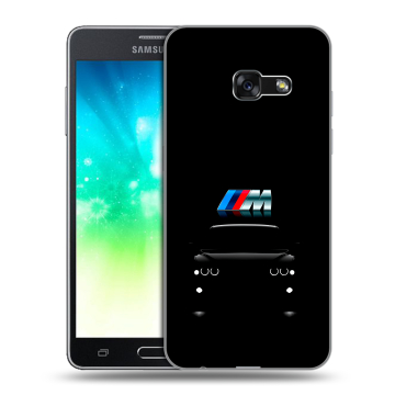 Силиконовый противоударный чехол на Samsung Galaxy A3 (2017) с принтом БМВ BMW