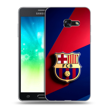 Силиконовый противоударный чехол на Samsung Galaxy A3 (2017) с принтом Барселона Barcelona Силиконовый противоударный чехол на Samsung Galaxy A3 (2017) с принтом Барселона Barcelona