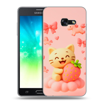 Силиконовый противоударный чехол на Samsung Galaxy A3 (2017) с принтом для девочек Силиконовый противоударный чехол на Samsung Galaxy A3 (2017) с принтом для девочек