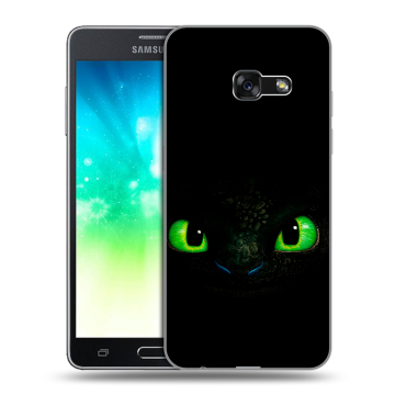 Силиконовый противоударный чехол на Samsung Galaxy A3 (2017) с принтом Как приручить дракона