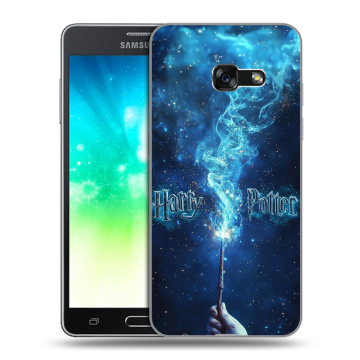 Силиконовый противоударный чехол на Samsung Galaxy A3 (2017) с принтом Harry Potter Гарри Поттер