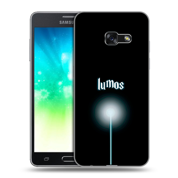 Силиконовый противоударный чехол на Samsung Galaxy A3 (2017) с принтом Harry Potter Гарри Поттер