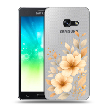 Силиконовый противоударный чехол на Samsung Galaxy A3 (2017) с принтом для девушки Силиконовый противоударный чехол на Samsung Galaxy A3 (2017) с принтом для девушки