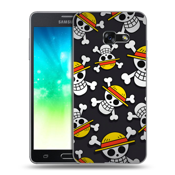 Силиконовый противоударный чехол на Samsung Galaxy A3 (2017) с принтом One Piece Ван Пис Силиконовый противоударный чехол на Samsung Galaxy A3 (2017) с принтом One Piece Ван Пис