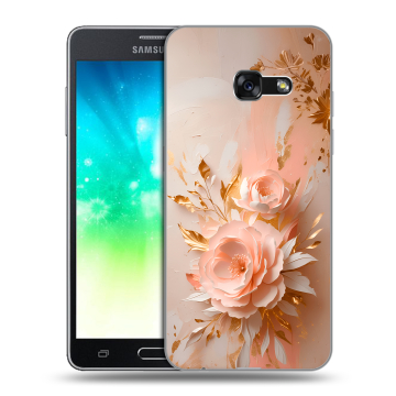 Силиконовый противоударный чехол на Samsung Galaxy A3 (2017) с принтом женский Силиконовый противоударный чехол на Samsung Galaxy A3 (2017) с принтом женский