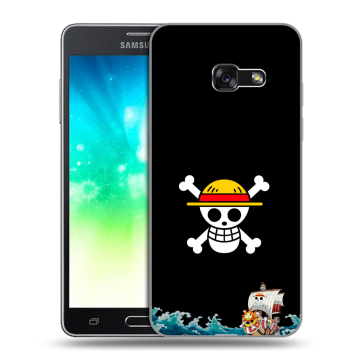 Силиконовый противоударный чехол на Samsung Galaxy A3 (2017) с принтом One Piece Ван Пис