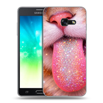 Силиконовый противоударный чехол на Samsung Galaxy A3 (2017) с принтом для девочек Силиконовый противоударный чехол на Samsung Galaxy A3 (2017) с принтом для девочек