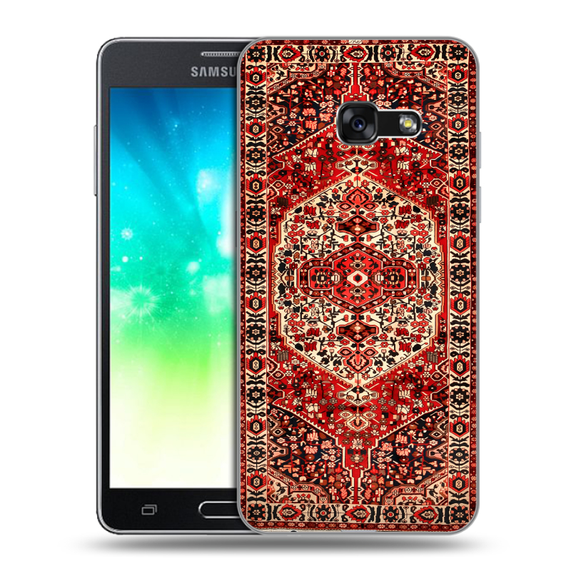 Силиконовый противоударный чехол на Samsung Galaxy A3 (2017) с принтом Ковер Силиконовый противоударный чехол на Samsung Galaxy A3 (2017) с принтом Ковер