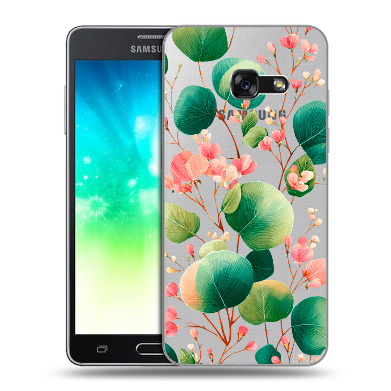 Силиконовый противоударный чехол на Samsung Galaxy A3 (2017) с принтом женский Силиконовый противоударный чехол на Samsung Galaxy A3 (2017) с принтом женский