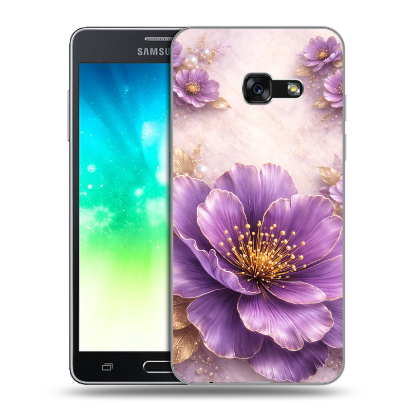 Пластиковый чехол на Samsung Galaxy A3 (2017) с принтом женский Пластиковый чехол на Samsung Galaxy A3 (2017) с принтом женский