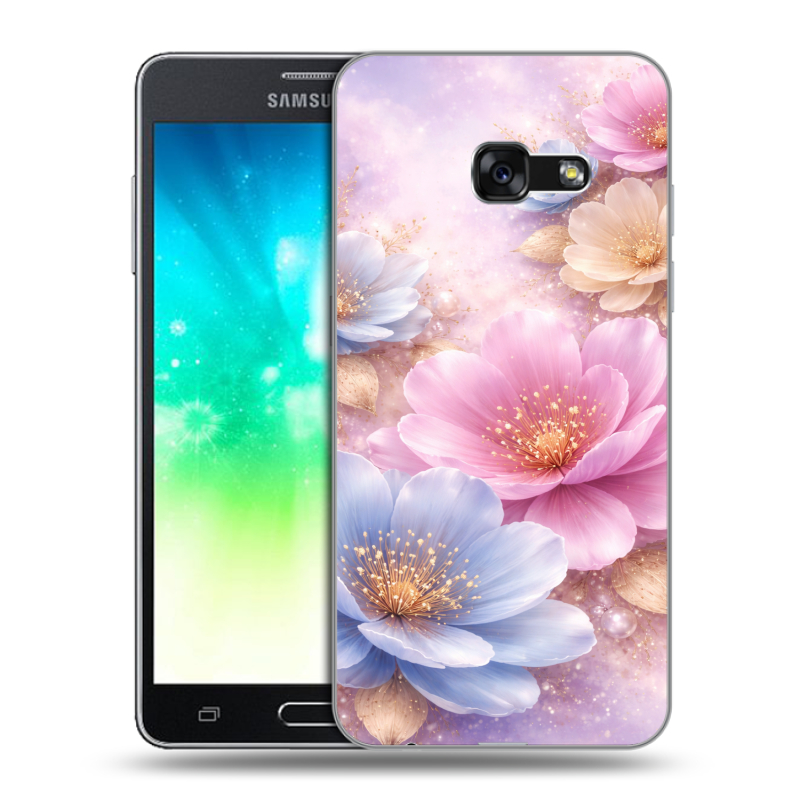 Силиконовый противоударный чехол на Samsung Galaxy A3 (2017) с принтом женский Силиконовый противоударный чехол на Samsung Galaxy A3 (2017) с принтом женский