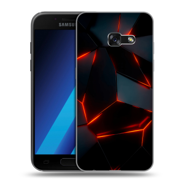 Силиконовый чехол на Samsung Galaxy A7 (2017) с принтом Яркие абстракции Силиконовый чехол на Samsung Galaxy A7 (2017) с принтом Яркие абстракции