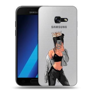 Силиконовый чехол на Samsung Galaxy A7 (2017) с принтом Женские принты Силиконовый чехол на Samsung Galaxy A7 (2017) с принтом Женские принты