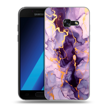 Силиконовый чехол на Samsung Galaxy A7 (2017) с принтом Мрамор Силиконовый чехол на Samsung Galaxy A7 (2017) с принтом Мрамор