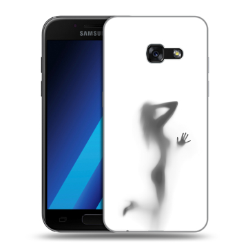 Силиконовый чехол на Samsung Galaxy A7 (2017) с принтом Силуэт